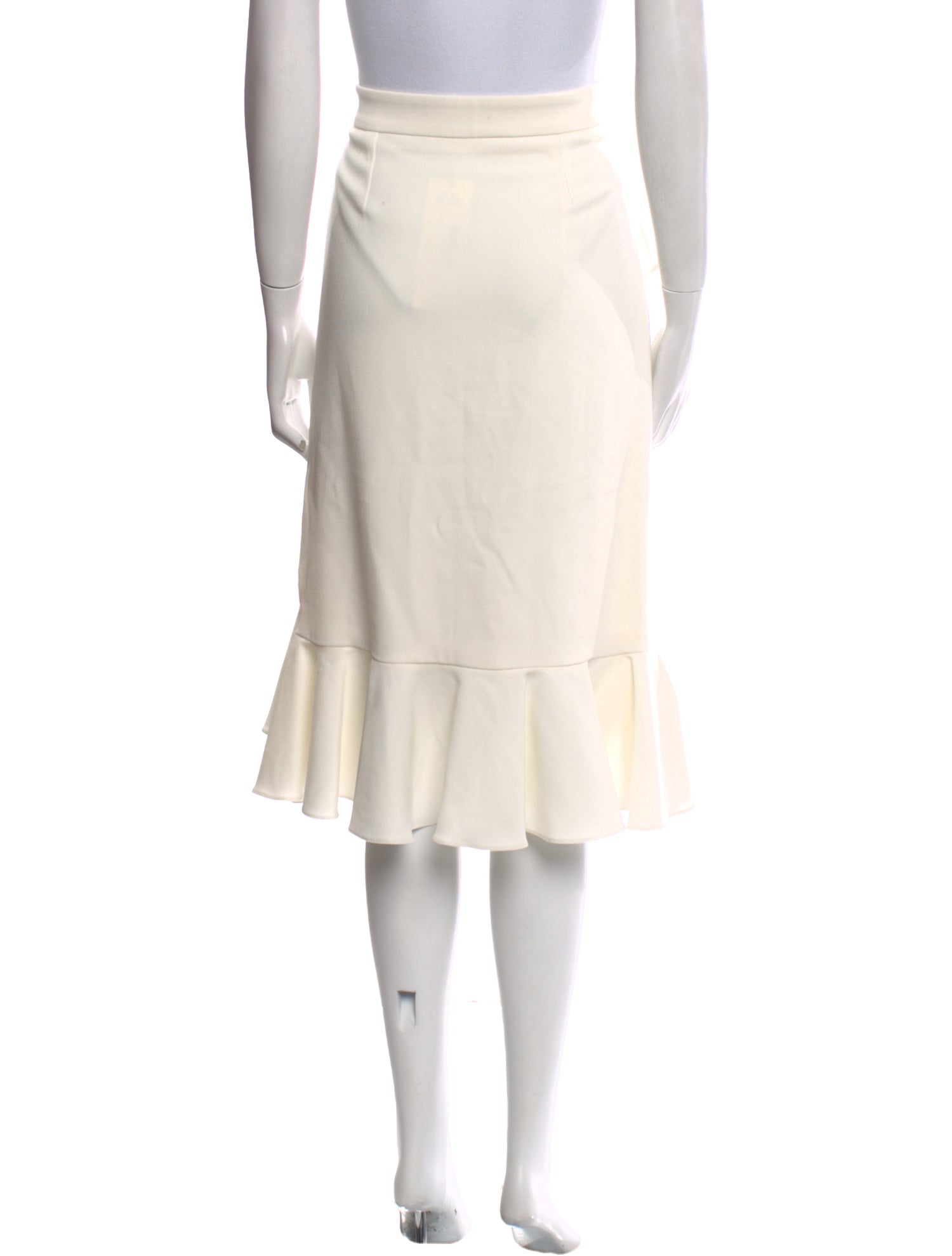 J.W. Anderson Ruffle Embellishment Knee-Length Skirt